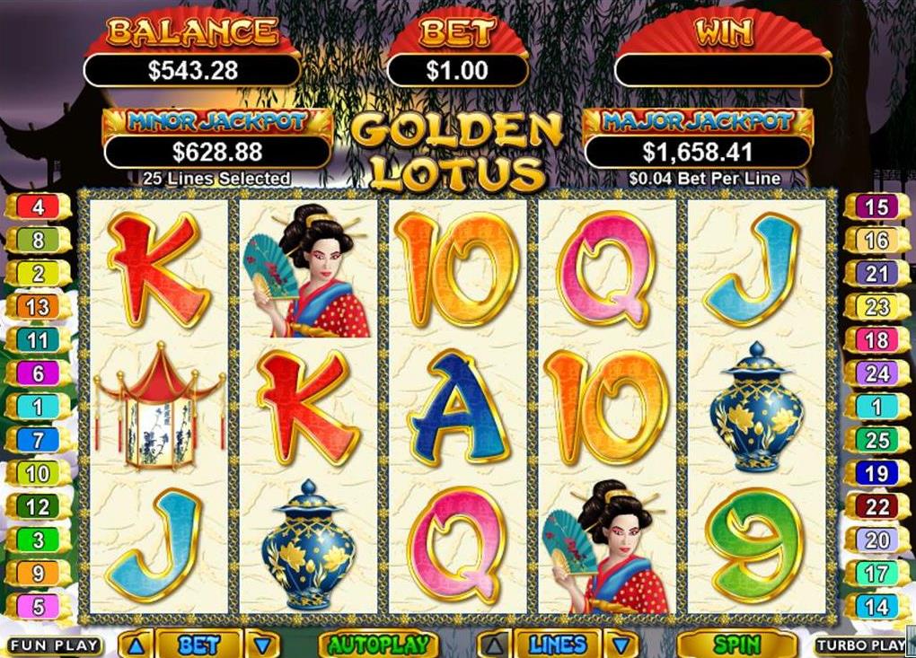 Golden Lotus Pokies Review