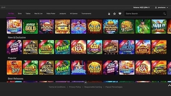 Online Pokies And Other Games at Jackpot City NZ