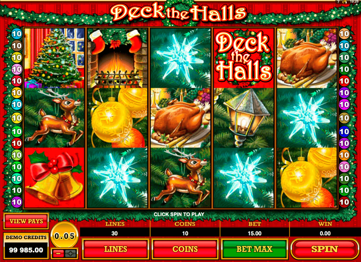 Play Deck The Halls Online Pokies At A New Zealand Casino!