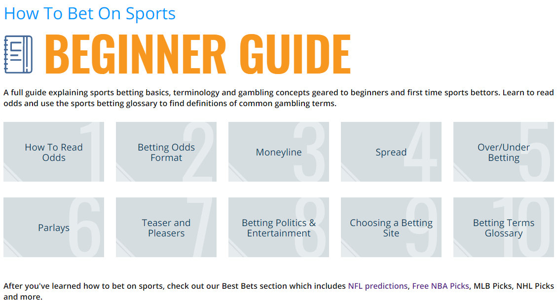 Sports Betting Terms Guide